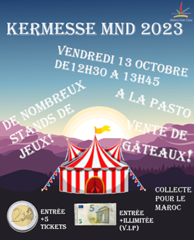 Kermesse - Collège Maîtrise Notre Dame